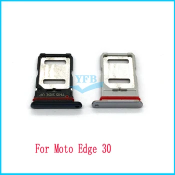 10 шт. для Motorola MotoEdge 30 pro/Edge + Plus Лоток для sim-карт, держатель для гнезда для чтения SD-карт, сменная деталь