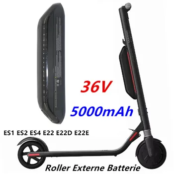 2022 36V 5000mAh Externe Batterie Roller Batterie Ist Geeignet für Ninebot Segway Es1/2/4 Serie, elektrische Roller Zubehör