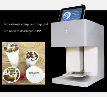 3D кофейный принтер Автоматический кофейный принтер 3D селфи-принтеры с Wi-Fi для кофе, капучино, шоколада, чая, художественная печатная машина
