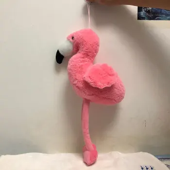 Phoenicopteridae Фламинго Плюшевые игрушки Мягкая кукла-зверек Подарок на День Рождения ребенку 40 см
