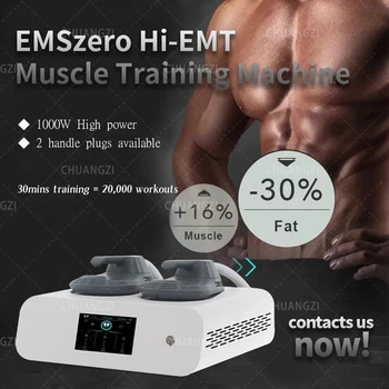 Shaping Neo Hi emt EMS для похудения с 2 Ручками, Цена Гравировального станка для формирования мышц EMSLIM 14 Тесла
