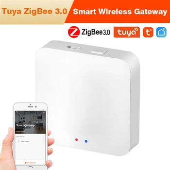Tuya ZigBee 3.0 Smart Wireless Gateway Hub Home Bridge Tuya Smart Life Работает с Alexa Echo Центром управления Google Home