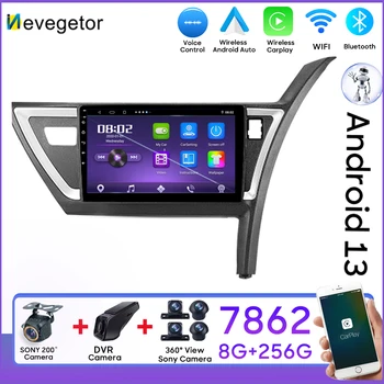 Автомобиль Для Toyota Auris 2 E180 2012-2015 Мультимедийный Видеоплеер Стерео IPS Android Авторадио Carplay 5G WIFI GPS 4G Без 2Din DVD