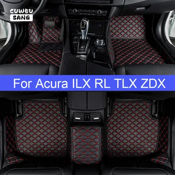 Автомобильные коврики CUWEUSANG Для Acura ILX RL TLX ZDX Аксессуары для ног Автомобильные Ковры