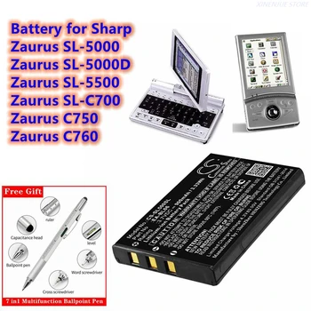 Аккумулятор КПК, Pocket PC 3,7 В/900 мАч EA-BL06 для Sharp Zaurus SL-5000, SL-5000D, SL-5500, SL-C700, C750, C760