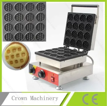 Бесплатная доставка 110 В 220 В 16 шт. мини-машина для изготовления вафельных палочек круглой формы