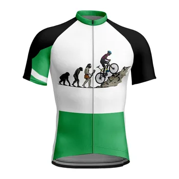 Велосипедная майка, одежда для велоспорта, летняя Велосипедная майка с зеленым принтом, спортивный велосипедный топ Ropa Ciclismo
