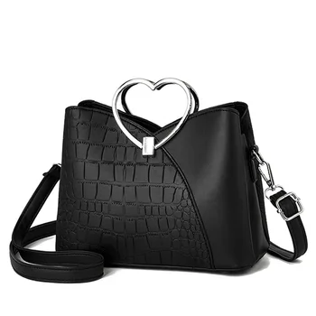 Высококачественные сумки из искусственной кожи для женщин, роскошные дизайнерские сумки-мессенджеры Love, женская сумка через плечо с крокодиловым узором 2022 года
