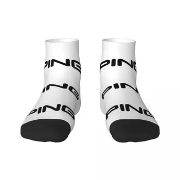 Забавные мужские носки с логотипом Golf, унисекс, теплые носки для экипажа с 3D-принтом, дышащие,