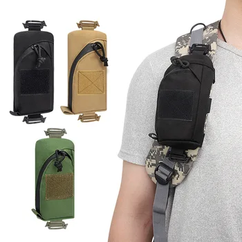Наружная тактическая сумка Molle, военная сумка для инструментов EDC, сумка для телефона, охотничьи принадлежности, сумка на плечевом ремне, компактная спортивная сумка для кемпинга