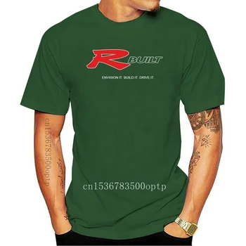 Новинка 2021, горячая распродажа, модная мужская футболка с двигателем DC5 EP3 Type R Built, футболка