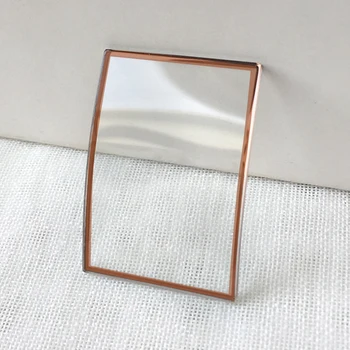 Новый кристалл из минерального стекла для Arma Spare AR-1901, Прозрачное стекло с отделкой из розового золота, Запасные части