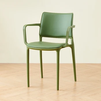 Популярные новые коммерческие простые пластиковые стулья, спинки для дома, складные столы, стулья, балконы в скандинавском стиле, столы для отдыха, стулья