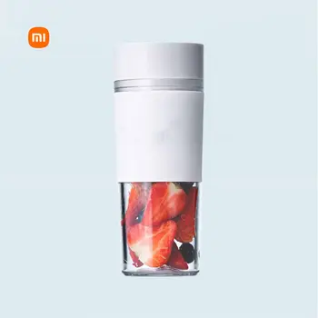 Портативная соковыжималка Xiaomi, чашка 300 МЛ, Мини-блендер для сока, кухонный комбайн для фруктов и овощей, Электрический кухонный миксер для быстрого приготовления сока в путешествии