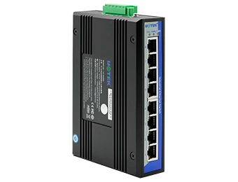 Промышленный коммутатор Ethernet UT-6408W с 8 портами 10/100 М