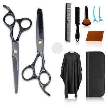 Профессиональные парикмахерские ножницы Салонные ножницы для стрижки в парикмахерской Набор бритвенных парикмахерских ножниц