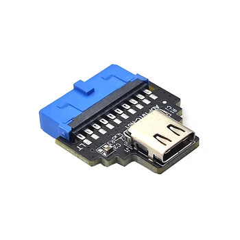 Разъем USB 3.0 19PIN/20PIN для подключения материнской платы к интерфейсным портам Type-c