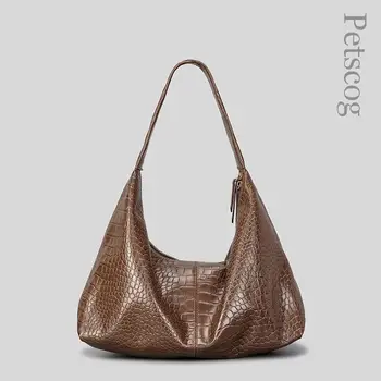 Роскошные модные сумки через плечо Женские 2022 Дизайнерские сумки с каменным узором большой емкости, винтажный дорожный клатч для вечеринок, кошелек